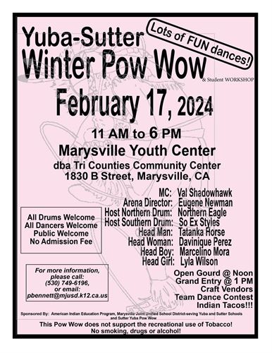 winter pow wow and family workshop 2024 1